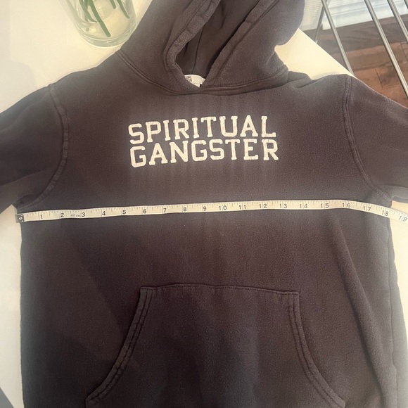 SPIRITUAL GANGSTER HOODIE size 12 unisex - Picture 6 of 6
